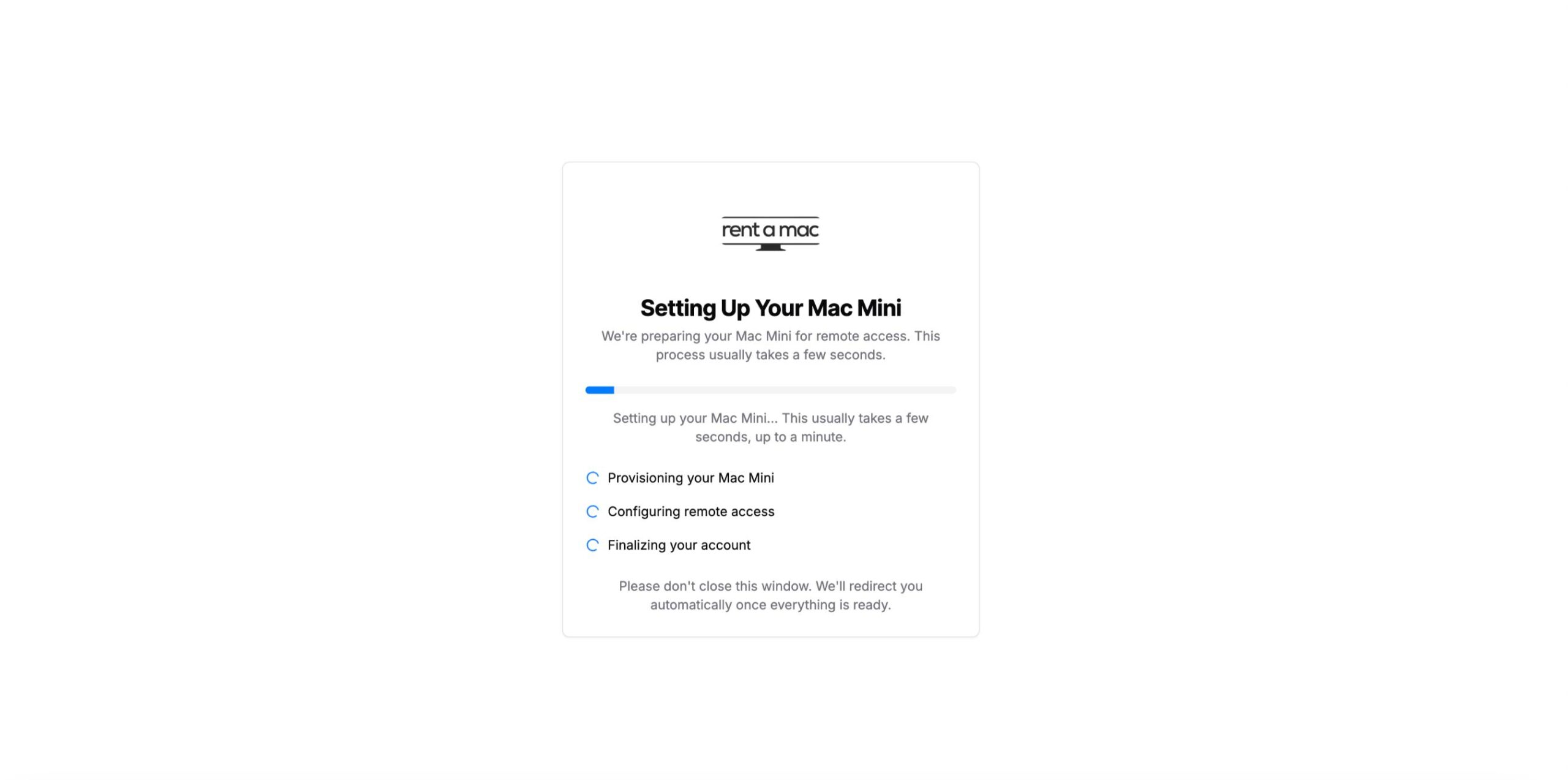 mac mini kurulumu