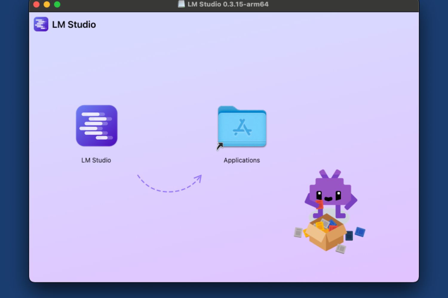 save lm studio to applications