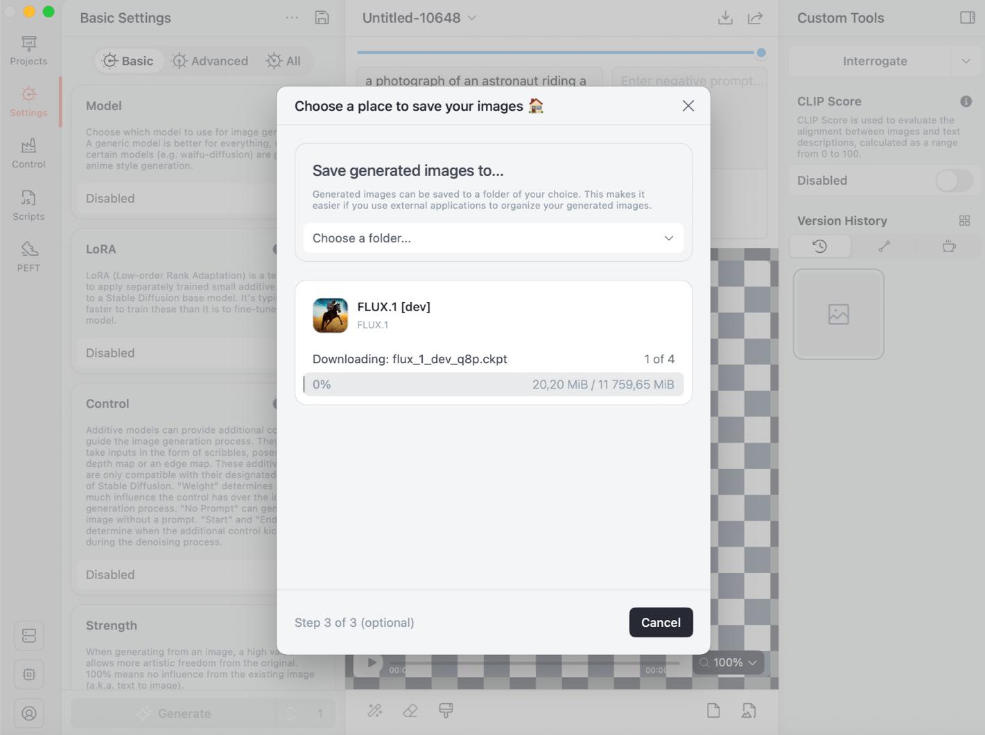 Download flux