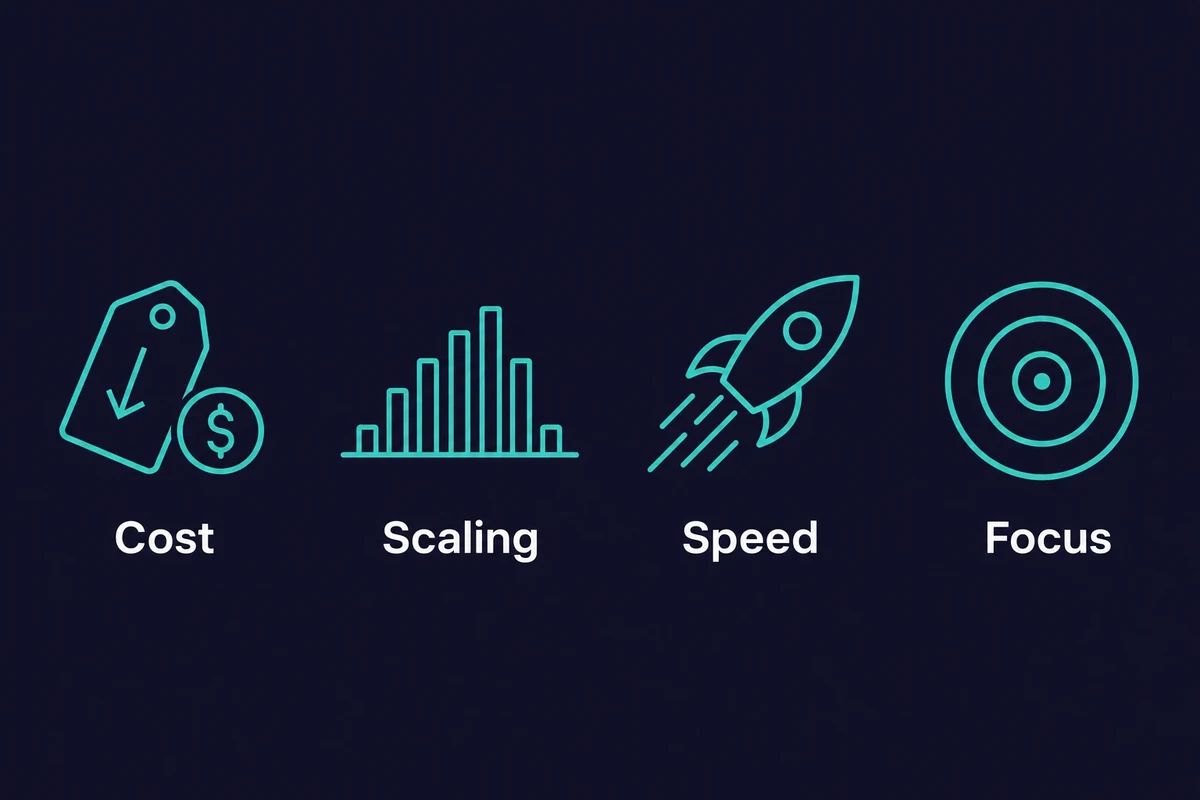 Four key benefits of serverless computing in 2026: cost, scaling, speed, and developer focus