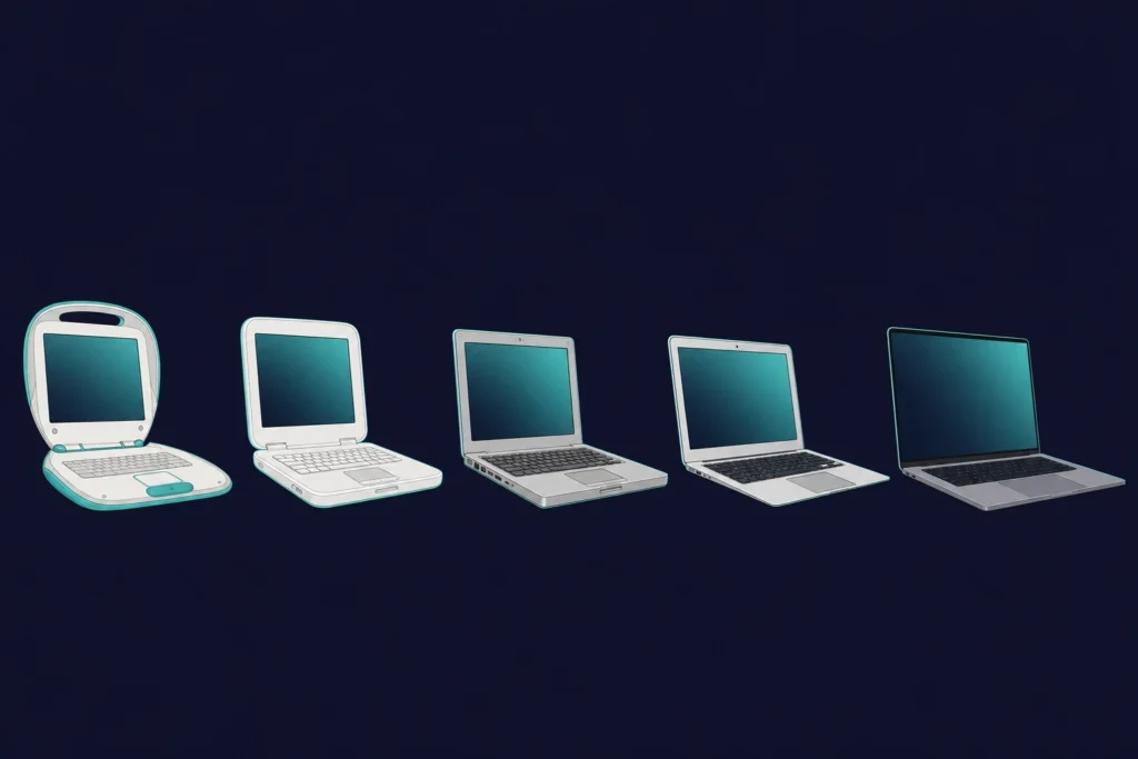 MacBook history: the evolution of Apple laptops from the clamshell iBook to the modern MacBook Pro